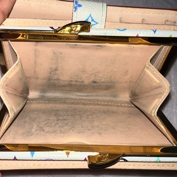 Authentic LV Multicolor Kisslock Wallet - Picture 5 of 8